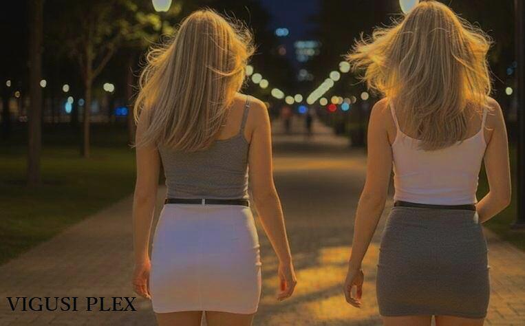 VIGUSI PLEXでスタイリングしたブリーチメッシュの髪