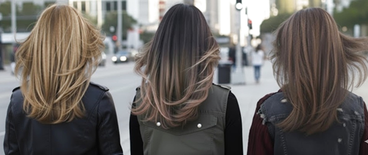 洗い流さないトリートメント ミストのVIGUSIウルフォフを使ったヘアスタイル