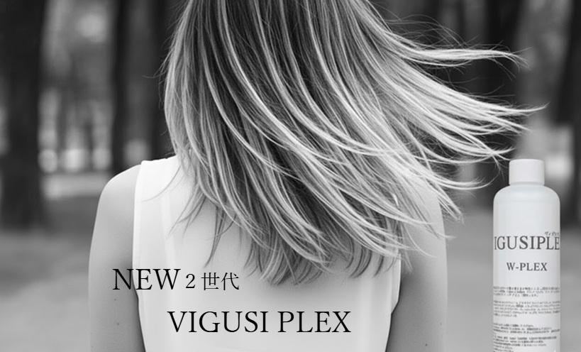 ハイダメージ用洗い流さないトリートメント「サロン専売のVIGUSI PLEX」